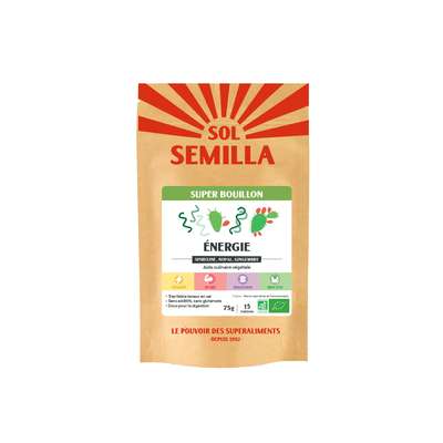 Bouillon Energie BIO, Sol Semilla (75 g)