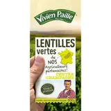 Lentilles vertes de nos agriculteurs partenaires, Vivien Paille (500 g)
