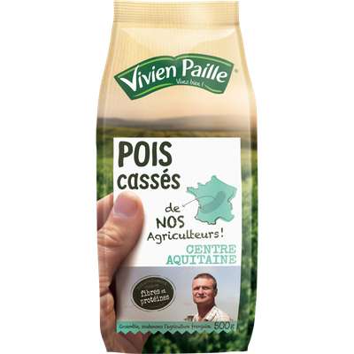 Pois cassés, Viven Paille (500 g)