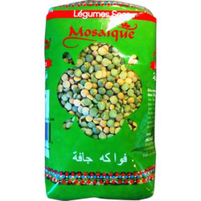 Pois cassés, Mosaique (1kg)