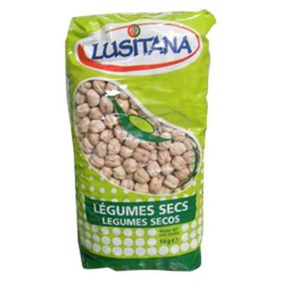 Pois chiches secs, Lusitana (1kg)