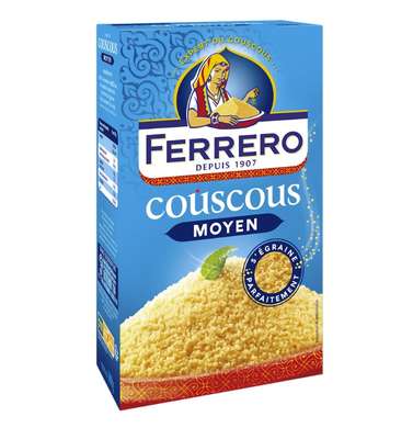 Couscous grains moyens, Ferrero (800 g)