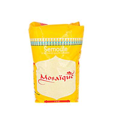 Semoule de blé dur fine, Mosaïque (1kg)