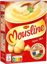 Purée nature Mousline, Maggi (x 8 sachets, 1.04 kg)
