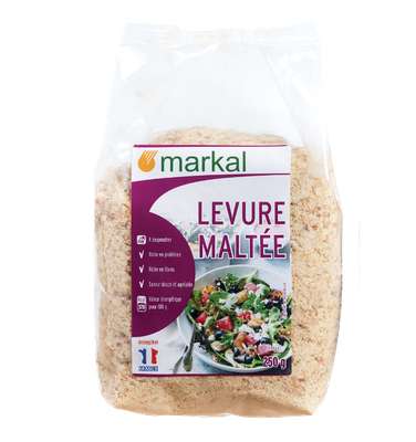 Levure maltée paillette, Markal (250 g)