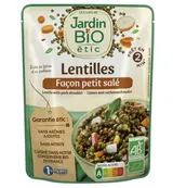 Lentilles BIO façon petit salé, Jardin Bio (250 g)