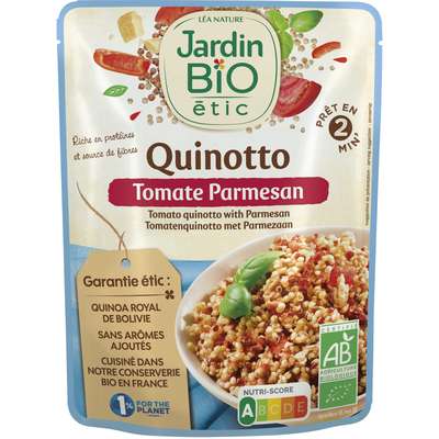 Quinoa tomate parmesan quinotto BIO, Jardin Bio (220 g)