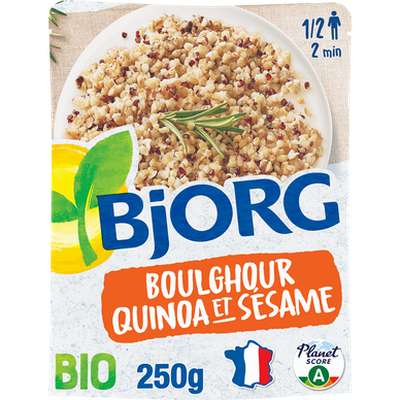 Quinoa, Boulgour, Sésame BIO, Bjorg (250 g)