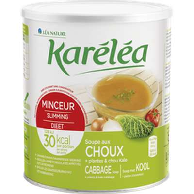Soupe minceur au choux et aux plantes, Karéléa (300 g)