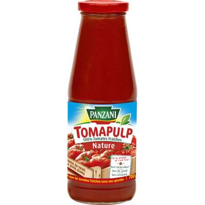 Pulpe de tomates fraîches Tomapulp, Panzani (700 g)