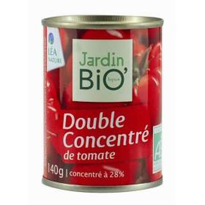 Double concentré de tomate BIO, Jardin Bio (140 g)