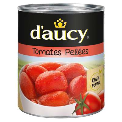Tomates pelées, D'aucy (476 g)