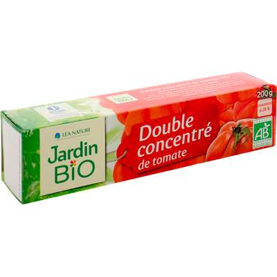 Double concentré de tomate BIO, Jardin Bio (200 g)