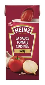 Sauce tomate cuisinée à l'ail et aux oignons, Heinz (520 g)