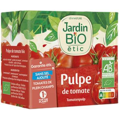 Pulpe de tomate BIO, Jardin BIO (500 g)
