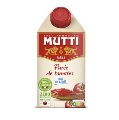 Purée de tomates nature, Mutti (500 g)