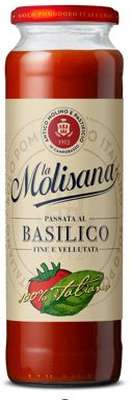 Purée de tomate au basilic, La Molisana (690 g)