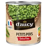 Petits pois extra-fins, d'Aucy (560 g)