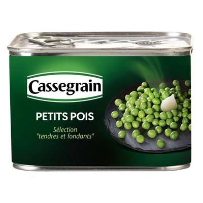 Petit pois, Cassegrain (495 g)
