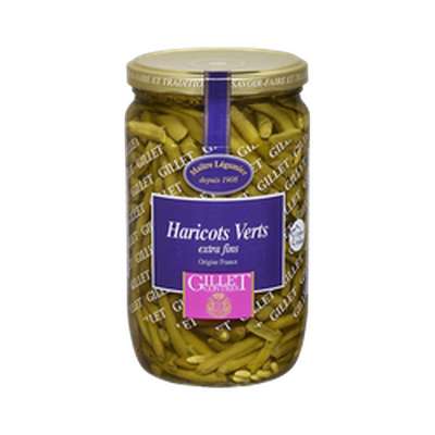 Haricots Verts Extra-fins, Gillet Contres (345 g)