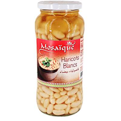 Haricots Blancs, Mosaïque (400 g)