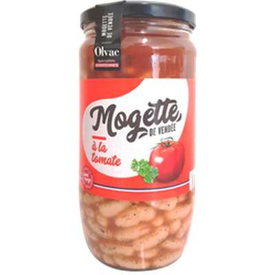 Mogettes à la tomates, Olvac (530 g)