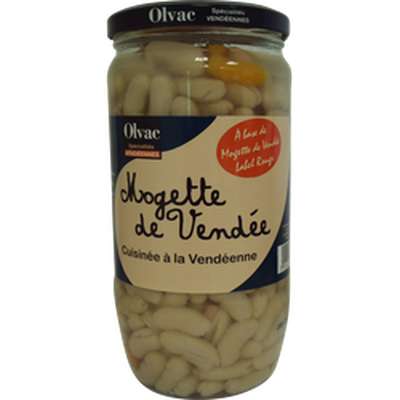Mogettes de Vendée cuisinées à la Vendéenne, Olvac (820 g)