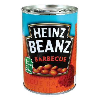 Baked beans barbecue, Heinz (390 g)