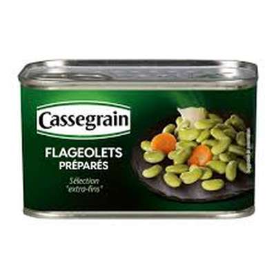 Flageolets préparés, Cassegrain (265 g)