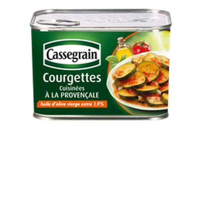 Courgette à la provencale, Cassegrain (660 g)