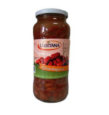 Haricot rouge cuit, Lusitana (400 g)