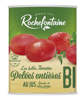 Tomates pelées BIO, Rochefontaine (240 g)