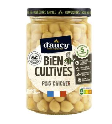 Pois chiches, d'Aucy (380 g)