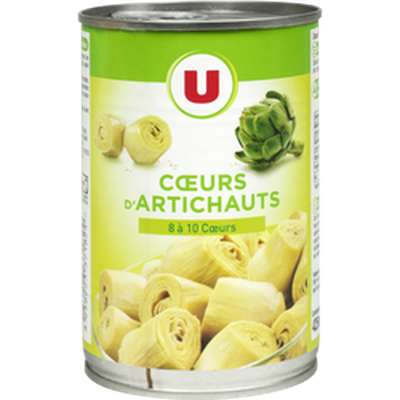 Coeurs d'artichauts, U (240 g)