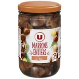 Marrons entiers à sec, U (420 g)