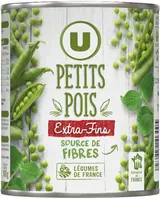 Petits pois extra fins, U (560 g)