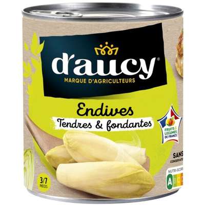 Endives tendres et fondantes, d'Aucy (530 g)