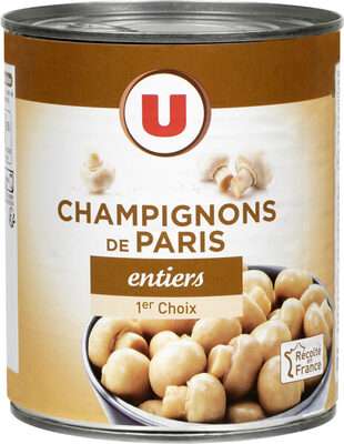 Champignons de Paris entiers, U (460 g)