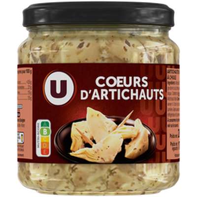 Artichauts en quartiers marinés à l'huile, U (280 g)