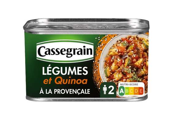 Légumes et quinoa à la Provençale, Cassegrain (375 g)