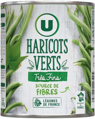 Haricots verts très fins, U (440 g)