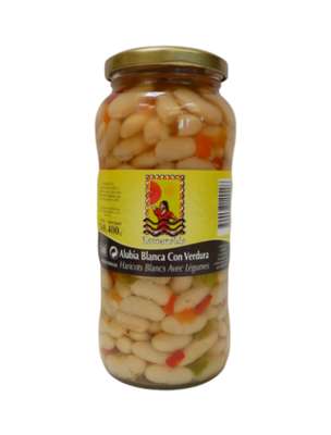 Haricot blanc avec légumes, Esmeralda (400 g)