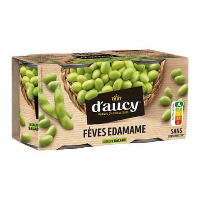Fèves Edamame, D'Aucy (2 x 130 g)