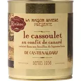 Cassoulet Castelnaudary au confit de canard, Maison rivière (840 g)