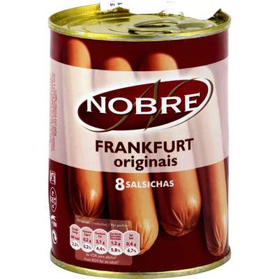 Saucisses Frankfurt, Nobre (350 g)