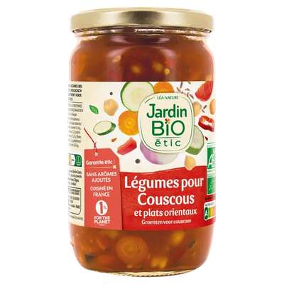 Légume pour couscous BIO, Jardin Bio (660 g)