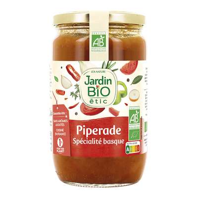 Piperade BIO, Jardin Bio étic (650 g)
