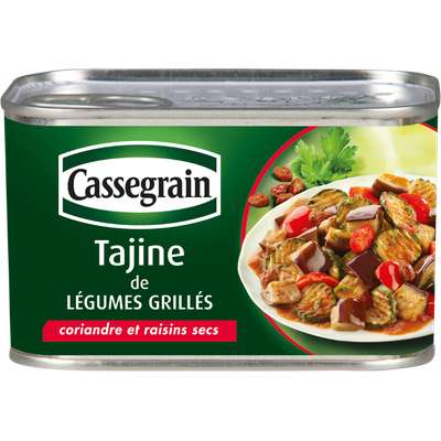 Tajine de légumes grillés, Cassegrain (375 g)