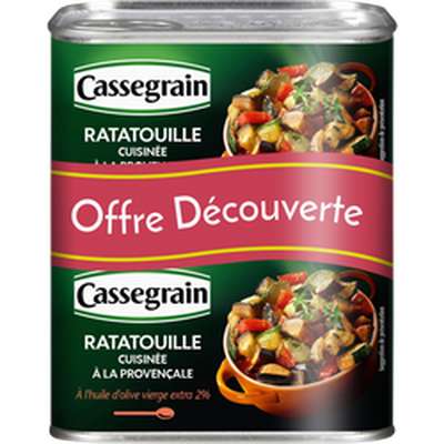 Ratatouille, Cassegrain LOT DE 2 (2 x 380 g)