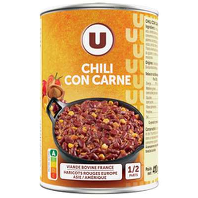 Chili con carne, U (410 g)
